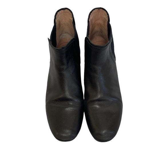 Louise Et Cie Black Leather Chelsea Boots - Picture 2 of 6